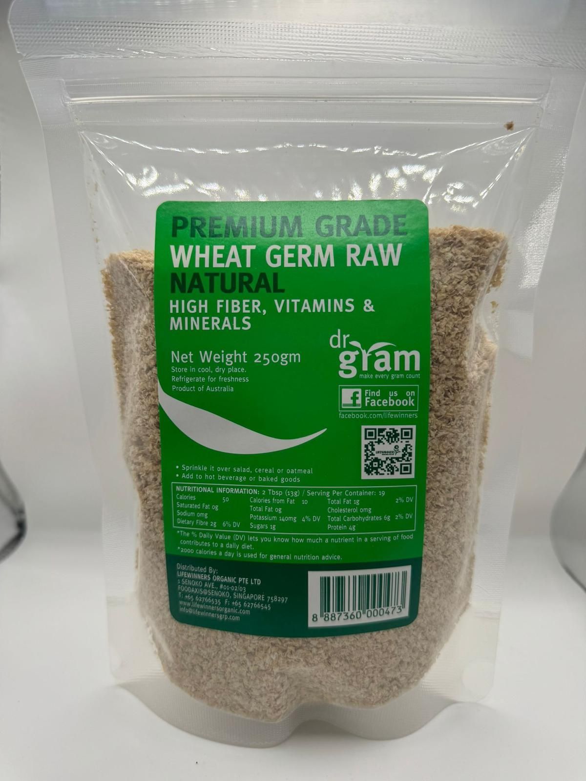 Dr Gram Premium Wheat Germ Raw _0