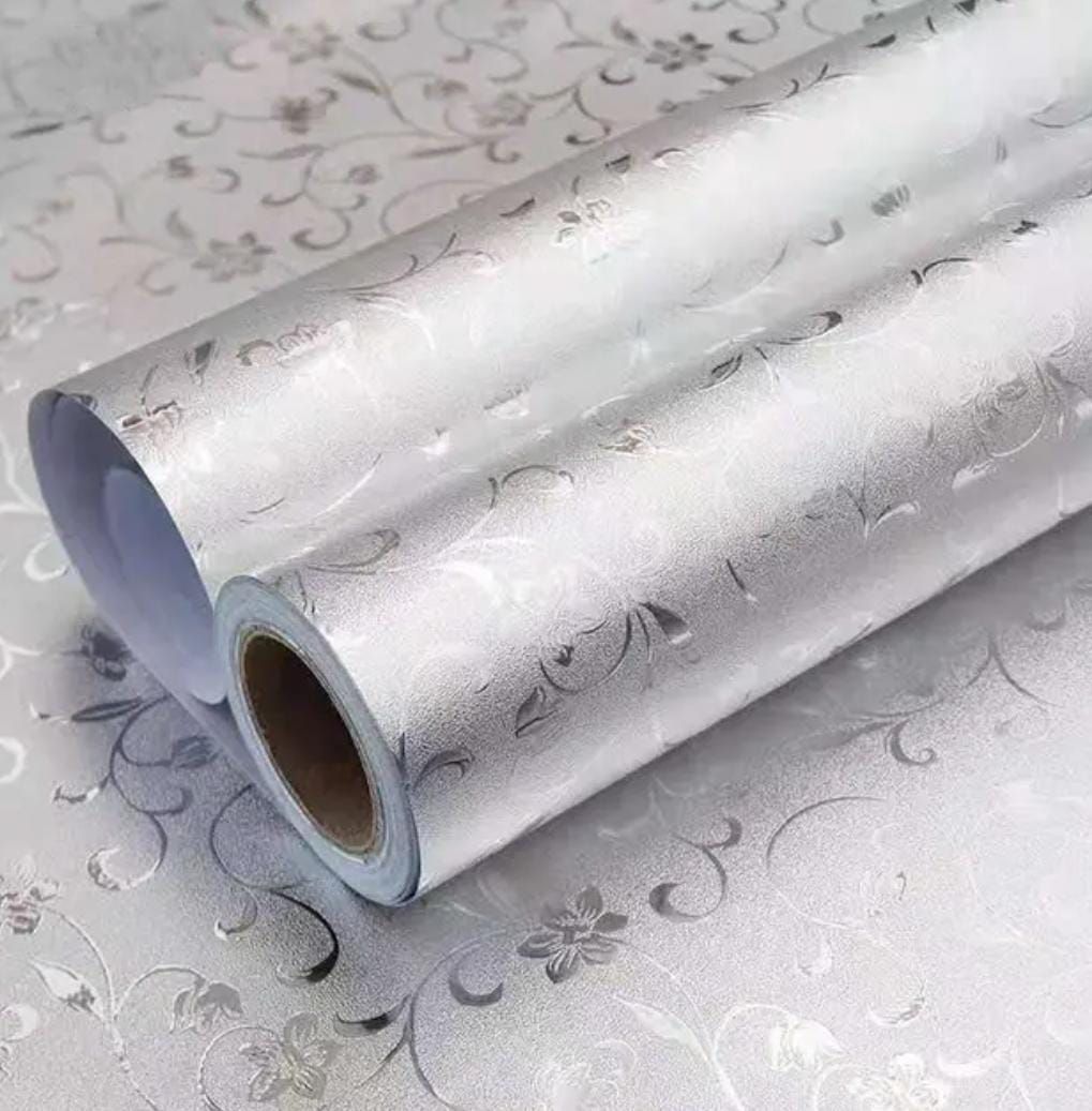 Silver Aluminium Foil /Kitchen table top liner_0