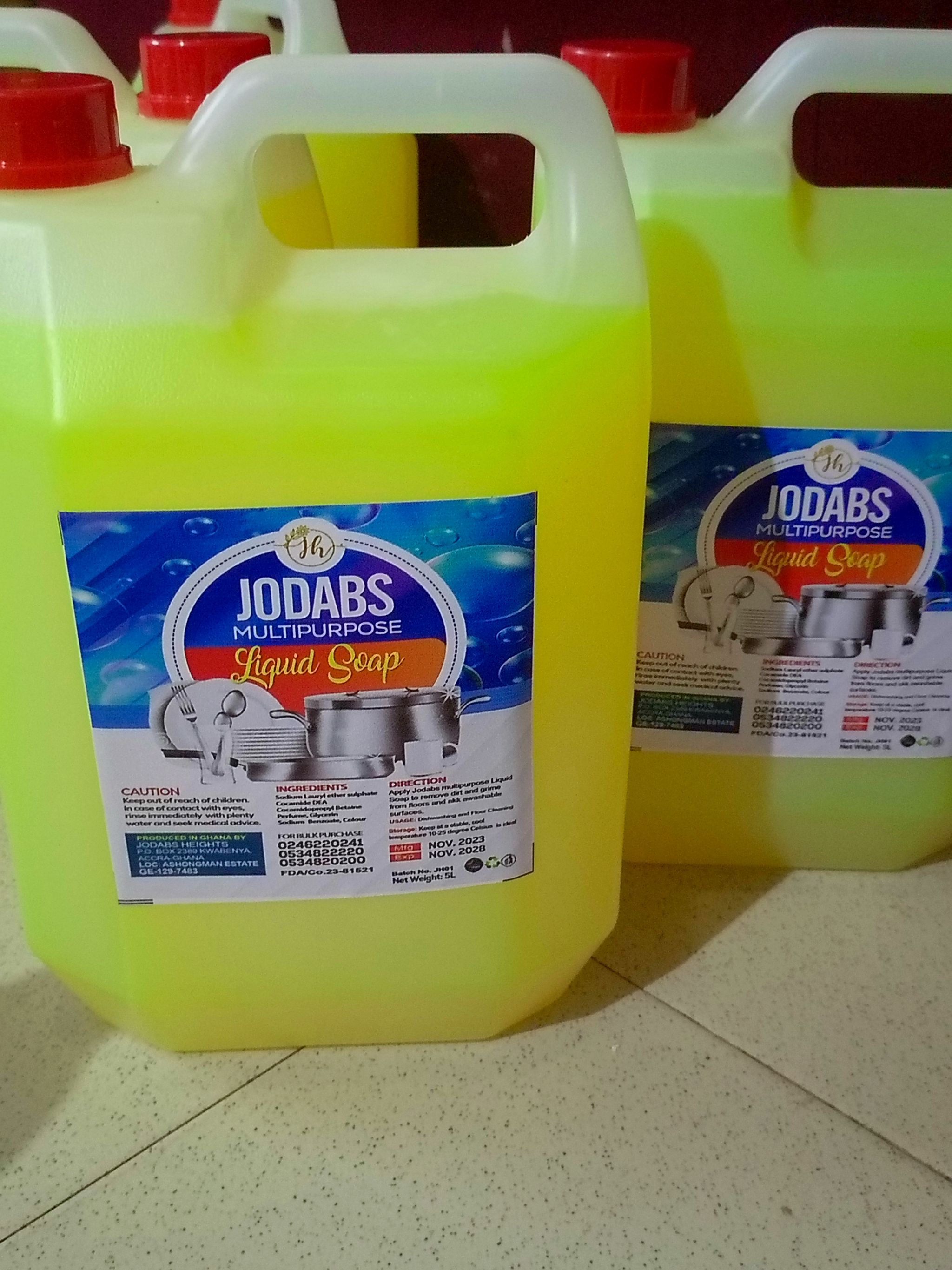 Jodabs Multipurpose liquid soap 5litres_1