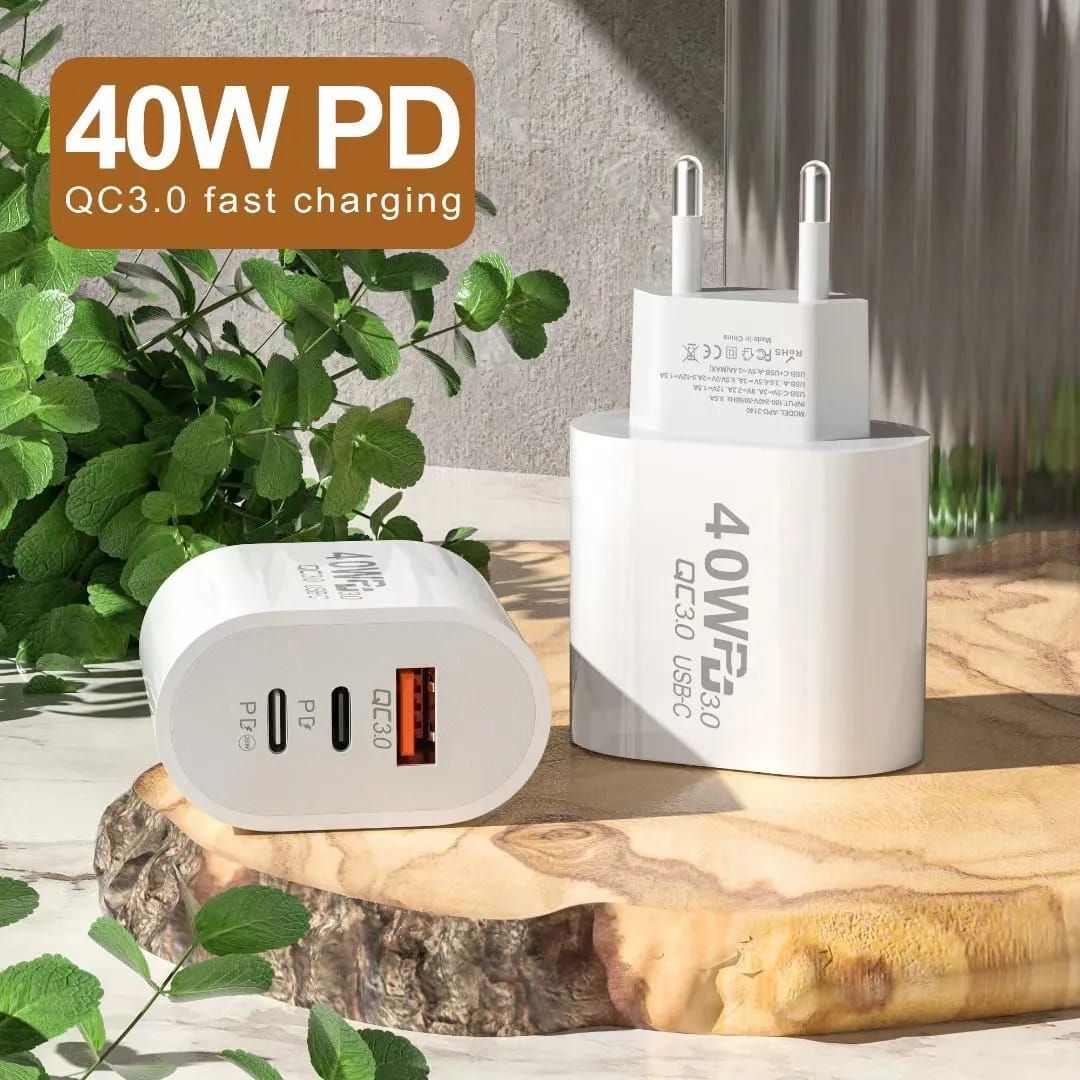 40W Multi-Compatible Single PD Fast Charger_2