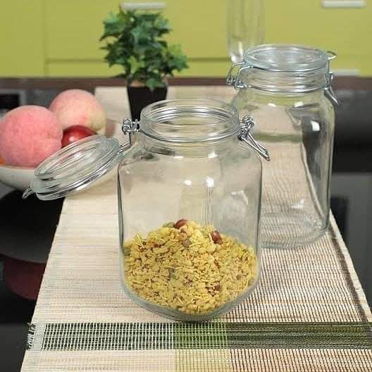 Bon Appetit Clip Glass Jar_0