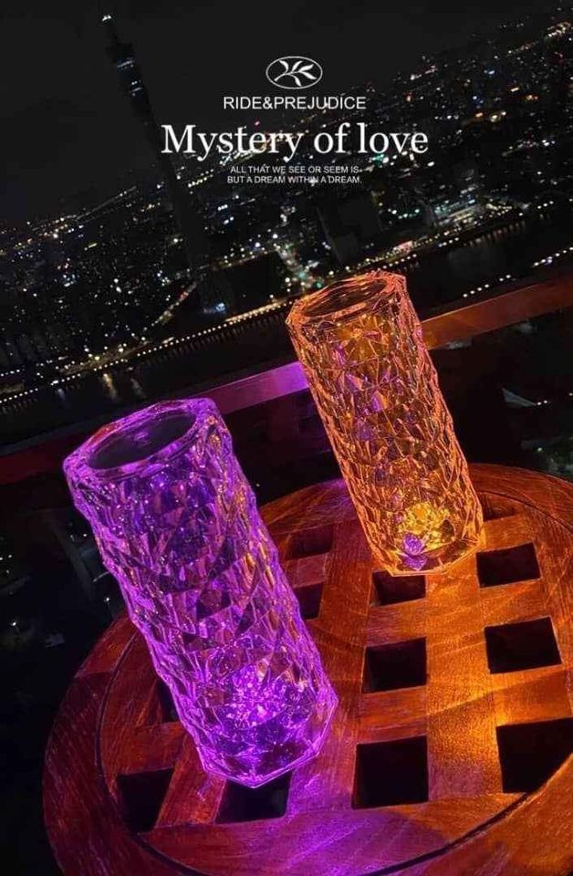 crystal table lamp LED USB_2