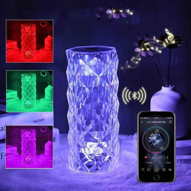 crystal table lamp LED USB_4