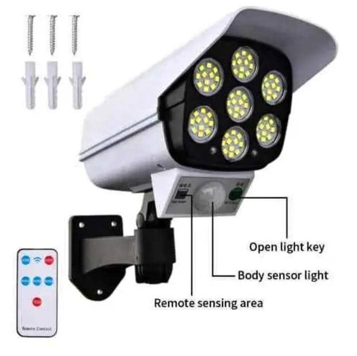 LED Solar Light PIR Motion Sensor Outdoor _0