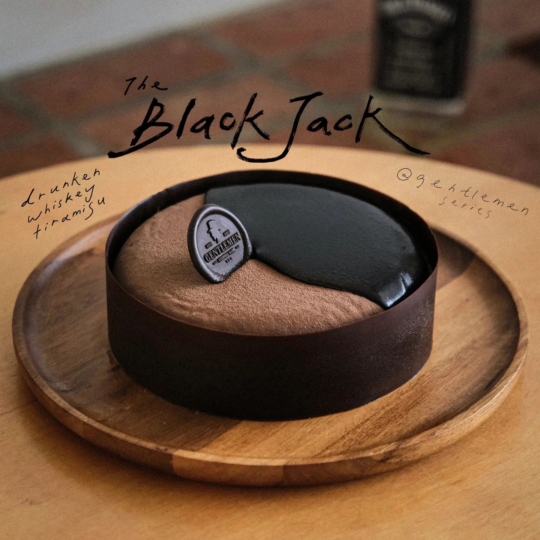 The Black Jack (Whisky Tiramisu with Jack Daniel No.7)	 黑杰克提拉米苏_0