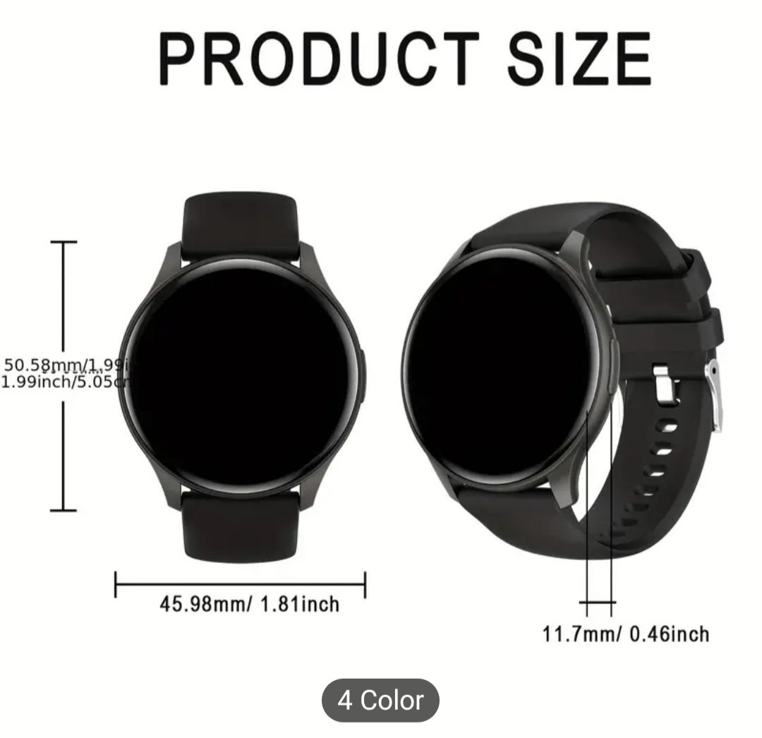 Smart Watch, Wireless Calling Dial, Multi-Sport Mode, Calling Reminder And Rejection, SMS Reminder, Suitable For Men And Women, Sports Watches, Custom Wallpaper, Activity Monitoring, For IOS/Andriod_2