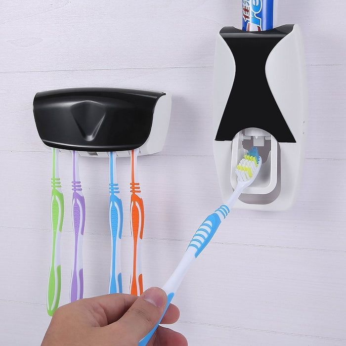 Toothpaste Dispenser & Tooth Brush with Toothbrush_1