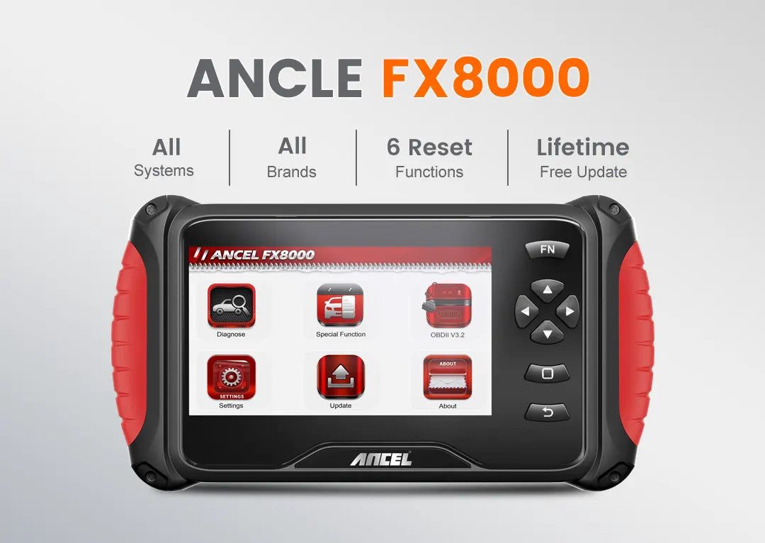 Máquina de diagnóstico Auto Ancel FX8000 Actualização vitalícia_0