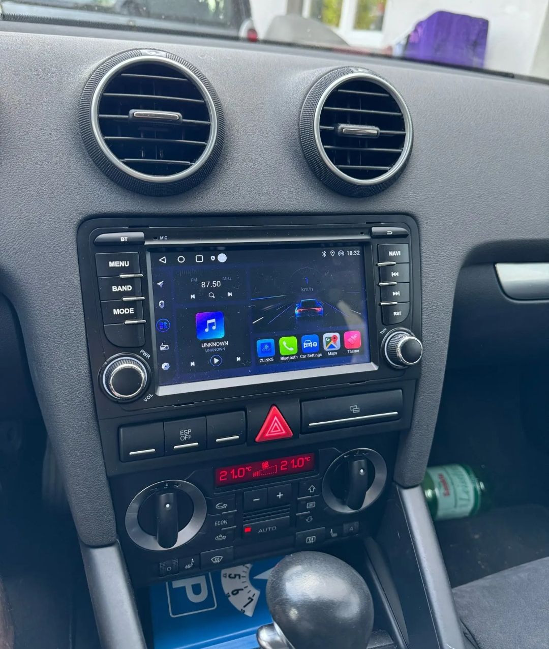 Rádio android Audi A3 8P S3 RS3 4G LTE GPS 8-core 6/128GB_8