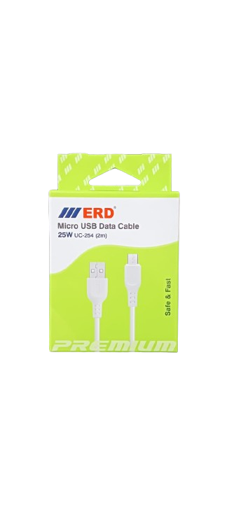 ERD UC-254 (2 Metre) Micro USB Cable White _1