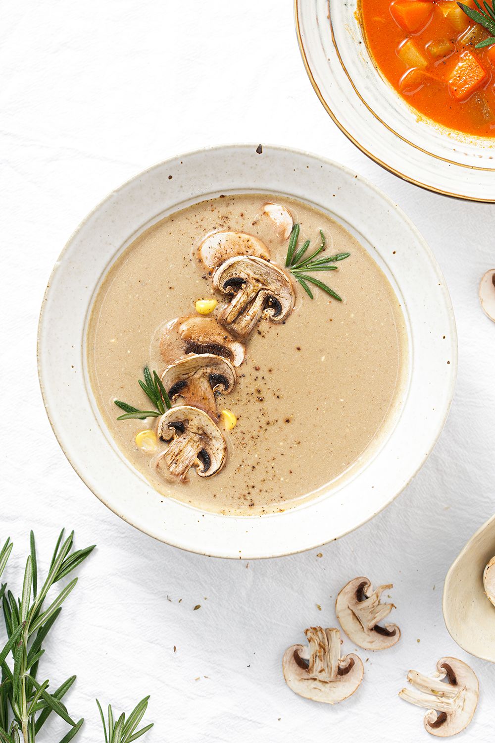 Creamy mushroom soup_0