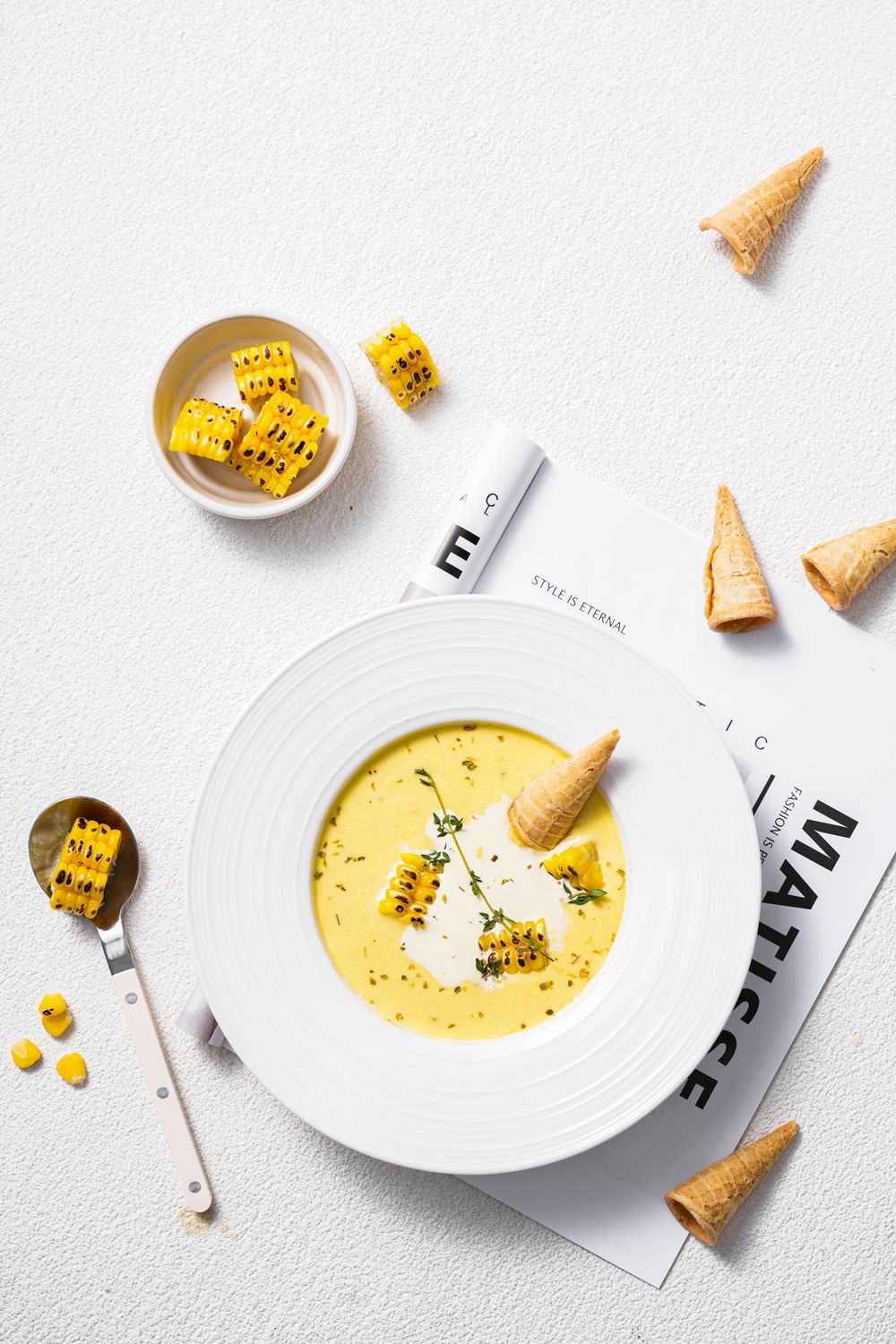 Creamy corn soup_0