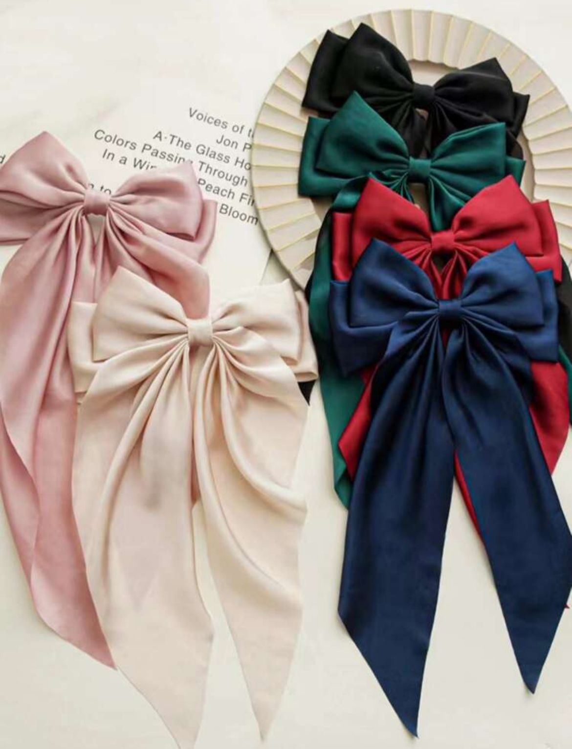 Big bow with tassels _2