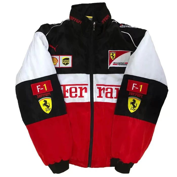 White Ferrari Jacket_0