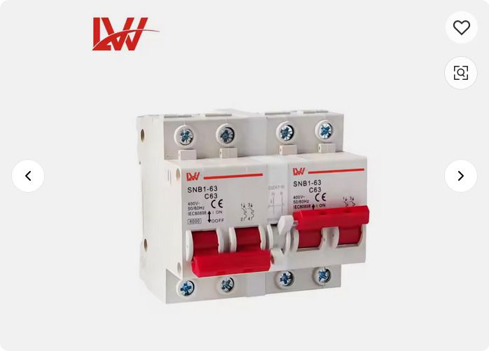 63A Manual Transfer Switch (MTS ) Interlock Circuit Breaker 2P 63A_0