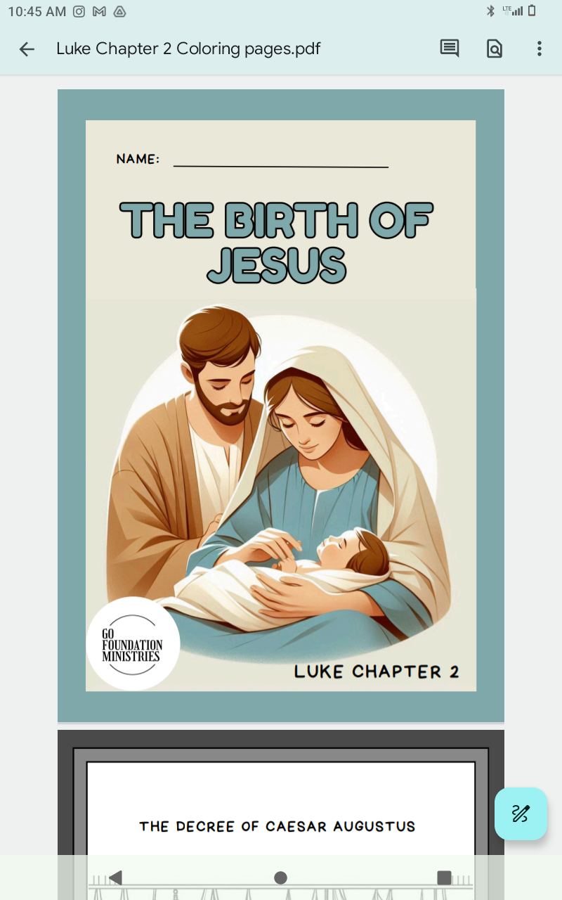 The birth of Jesus Christ. Coloring pages _0