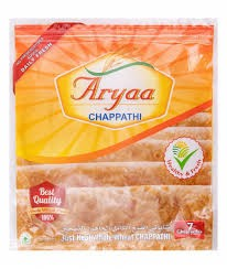 Aryaa Whole Wheat Chapatis (7 Pieces) - vegetarian  no added preservatives_0