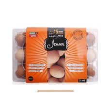 Jenan Fresh Vegetarian Fed Large Grade A Brown Eggs_0