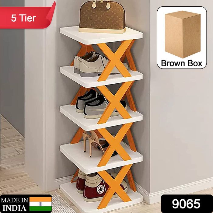  5 Layer Shoes Stand, Shoe Tower Rack_2