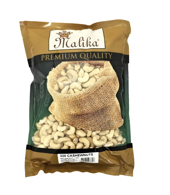 Malika 320 Whole Cashewnuts 1kg_0