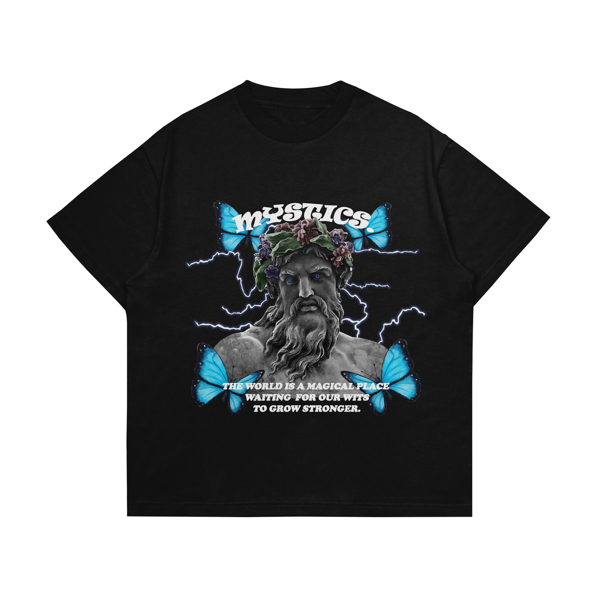 MYSTICS ZEUS TEE (BLACK)_0