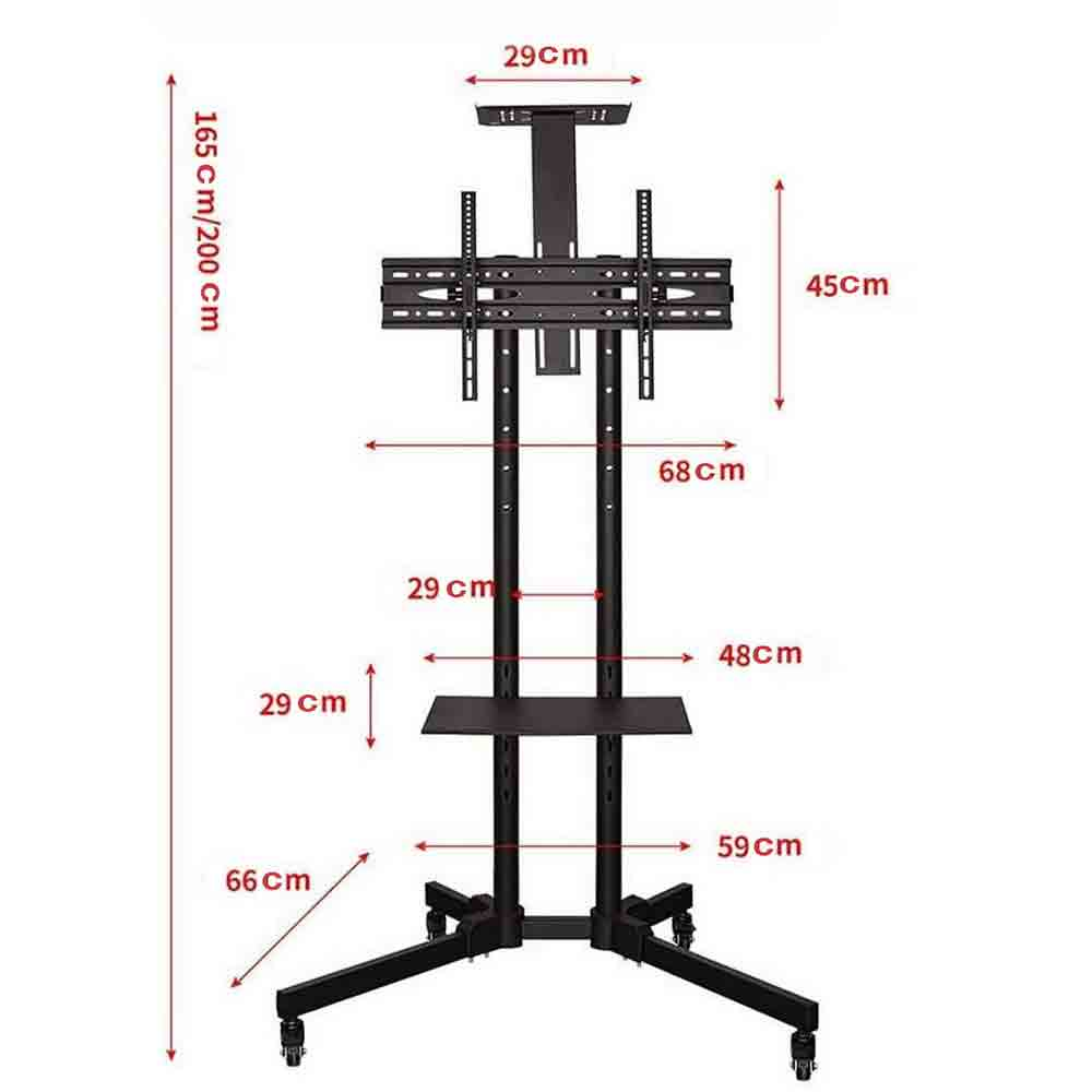 Trolley Movable TV Stand 32-55 Inch_1