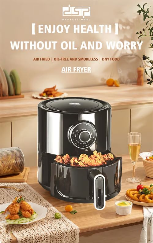 Dsp, Fully Automatic 1350W Air Fryer Oil Free Fried All-in-One_3