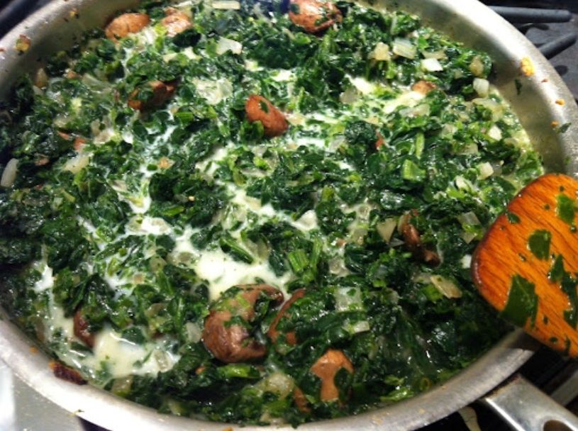 Sak - Indian Cream Spinach Dish _0