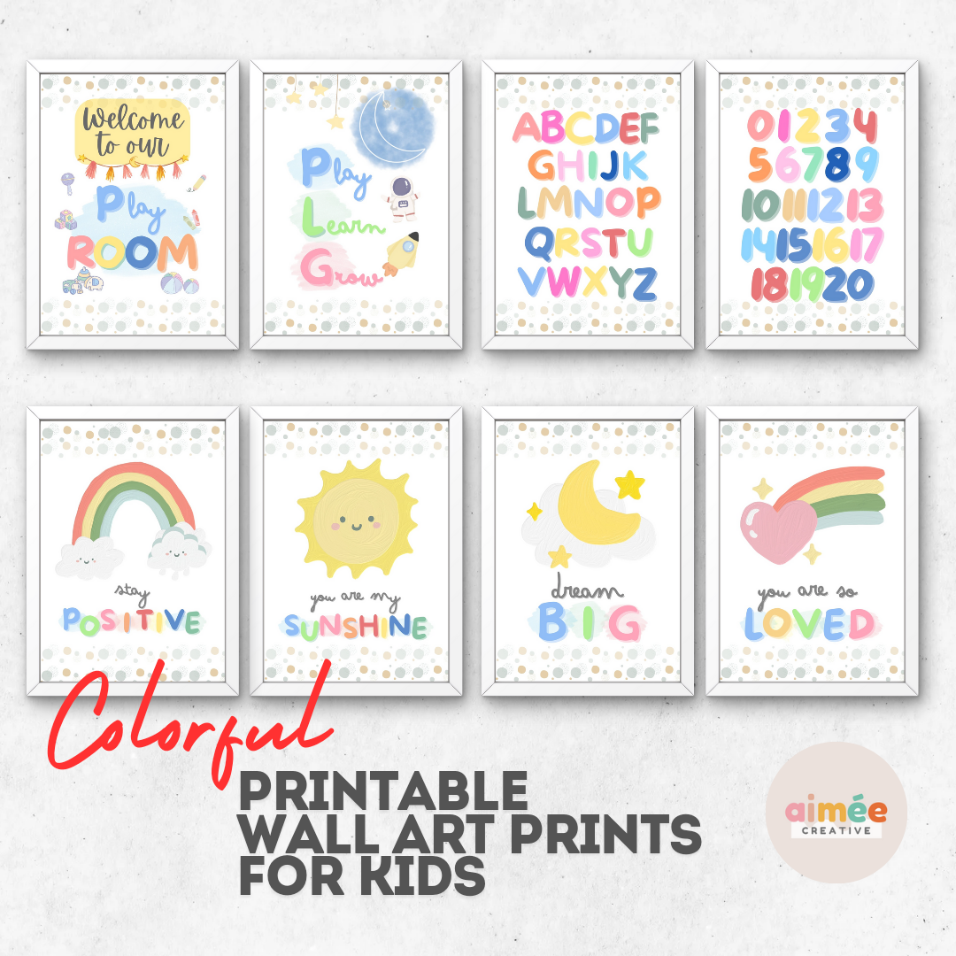 Printable Wall Art Prints for Kids (Poster)_1