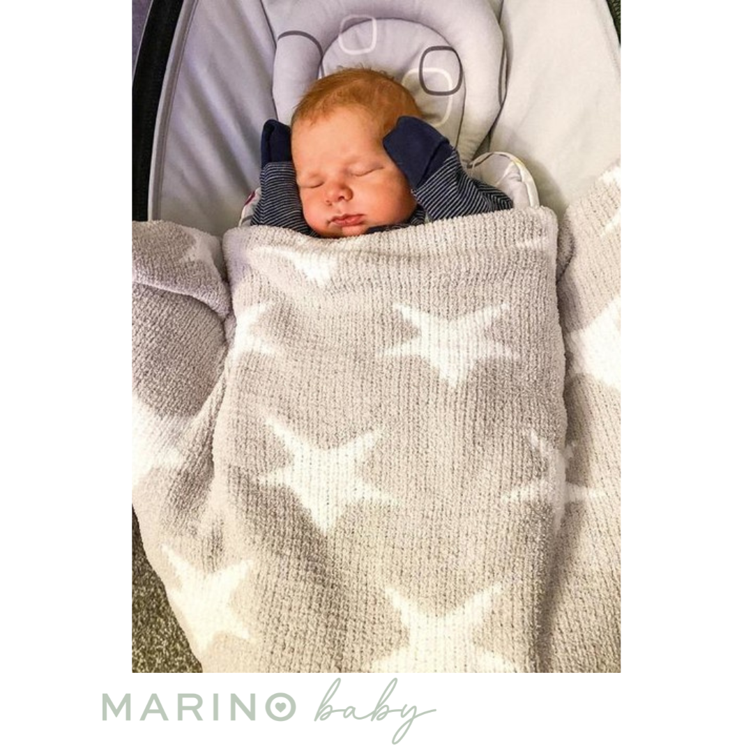 Baby Star Chenille Blanket_0