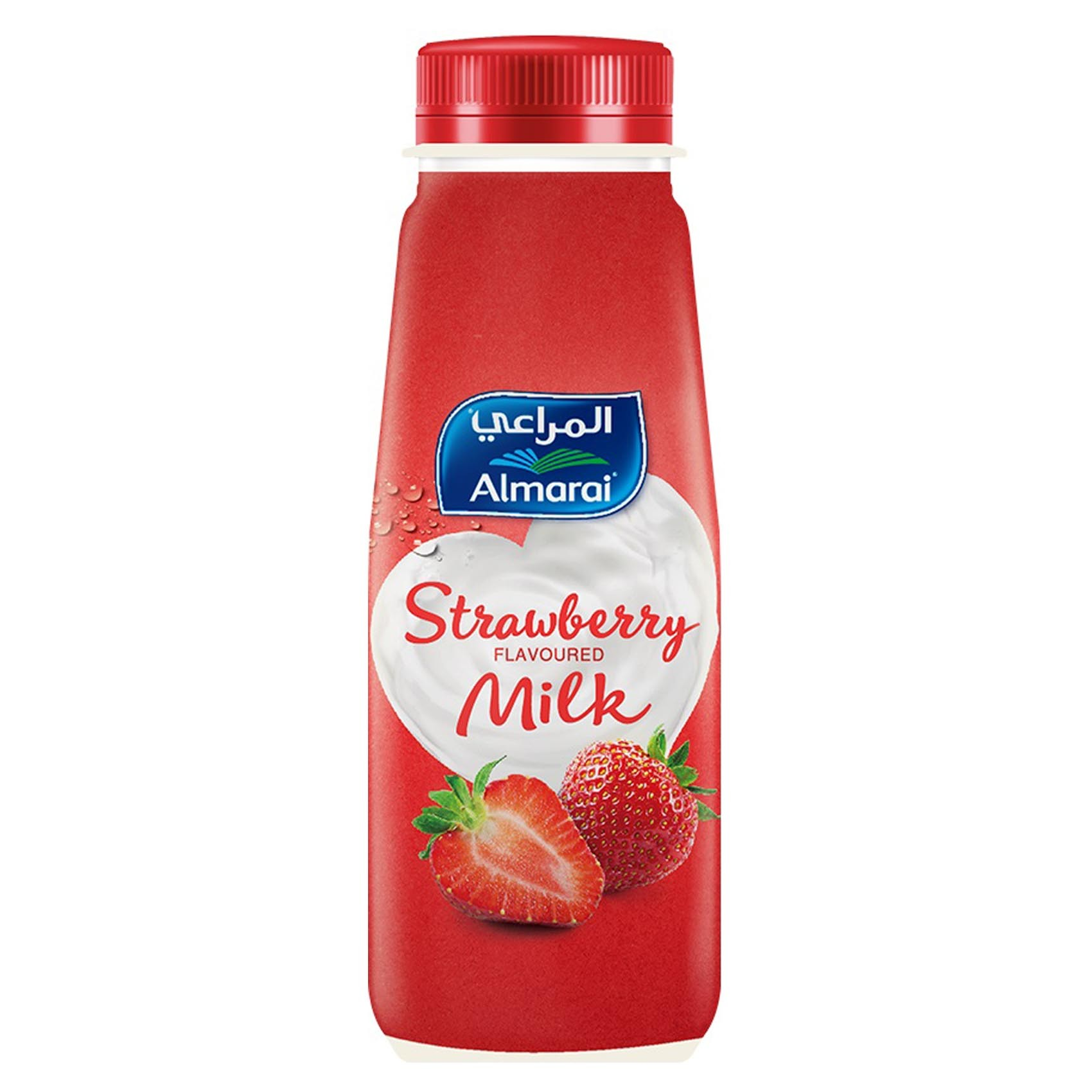 Almarai Full Fat Milk Strawberry Flavor_0