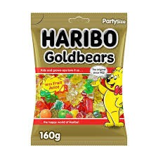 Haribo Gold Bear Gummies Mixed Fruit Flavor - artificial color free_0