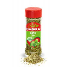 Bayara Dried Basil - no added artificial flavors  no added artificial colorants  no added artificial preservatives_0