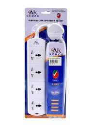 AK KEMCO 4 Way 3m Extension Lead Socket_0