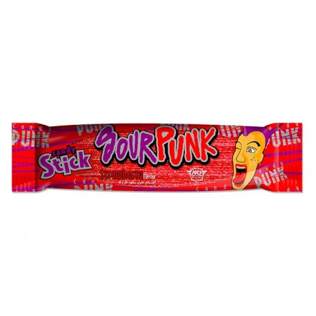 Sour Punk Candy Stick Strawberry Flavor_0