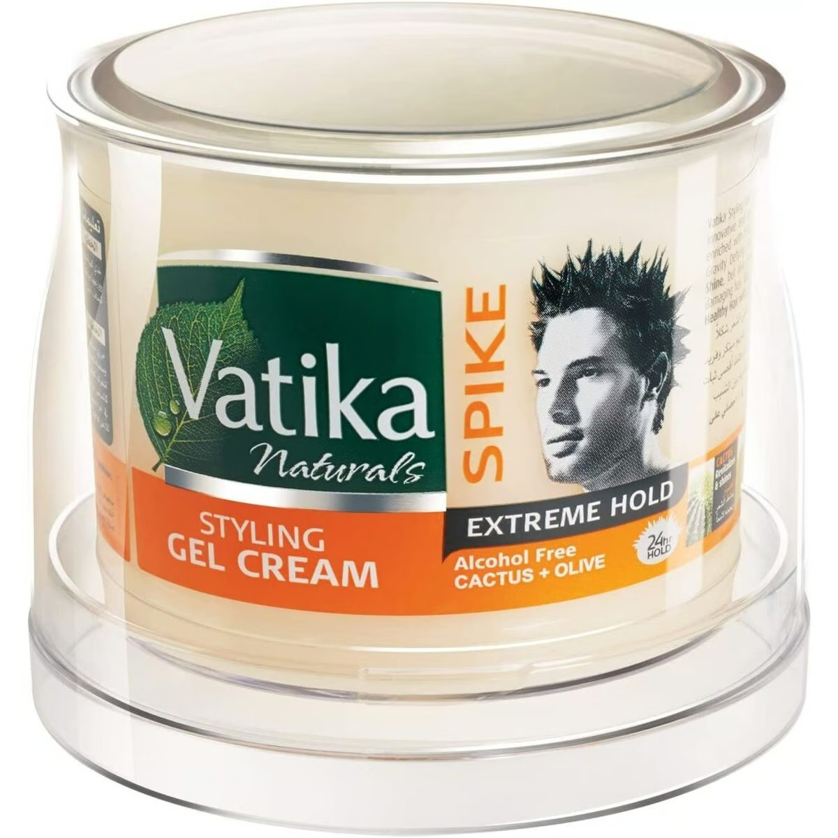 Vatika Naturals Spike Extreme Hold Hair Styling Gel Cream - alcohol free_0