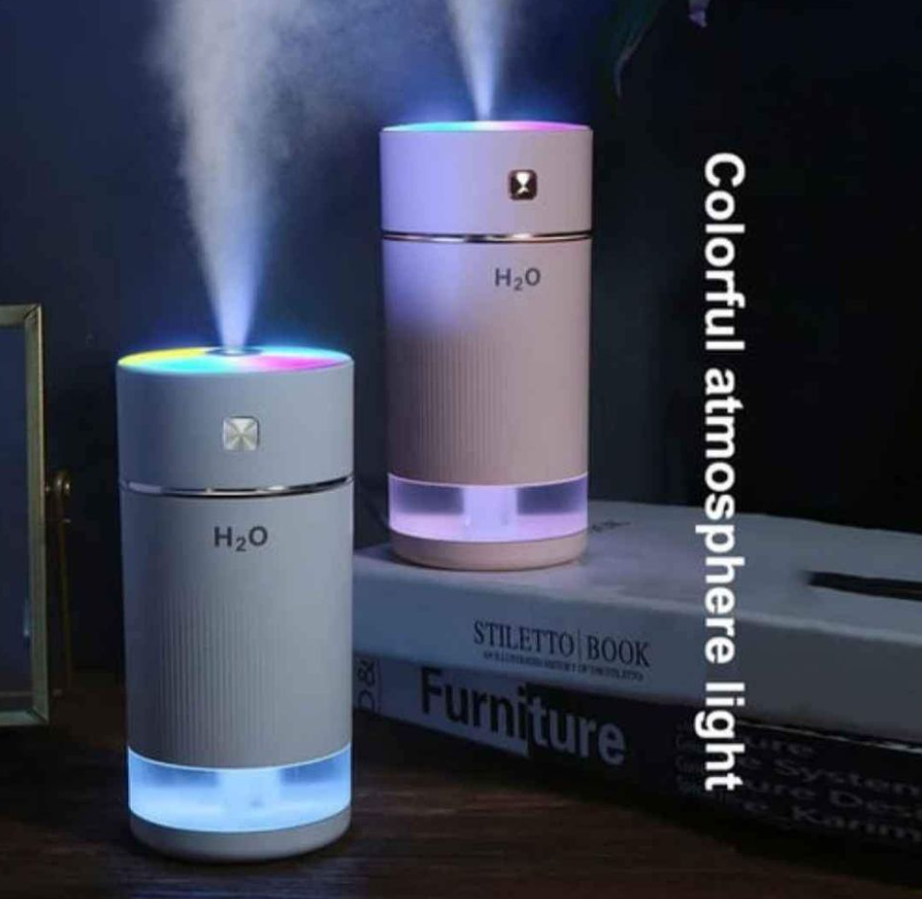 AIR HUMIDIFIER AROMATHERAPY COLORFUL LIGHTS USB RECHARGEABLE_1