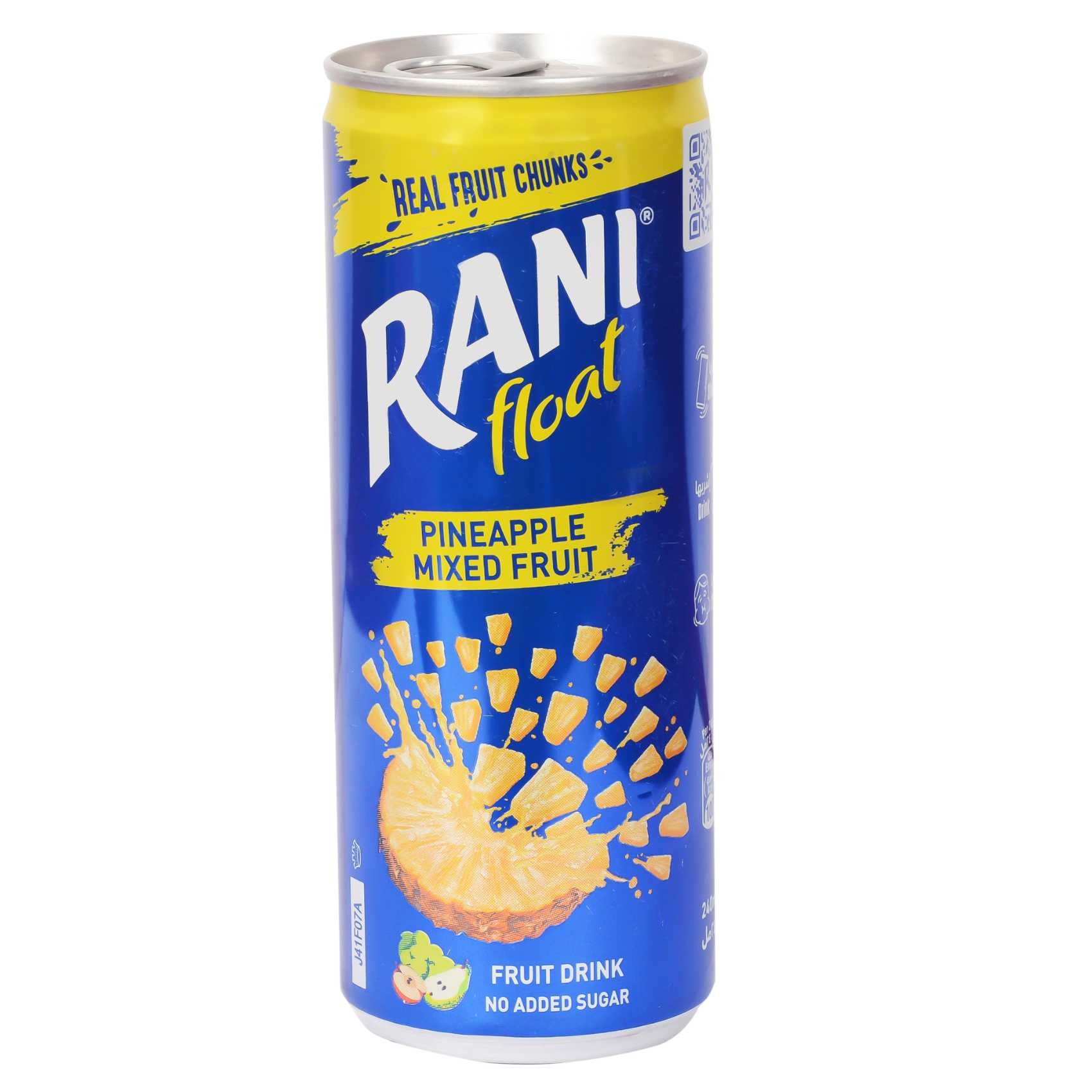 Rani Float Long Life Pineapple Drink with Real Fruit Pieces - preservatives free_0