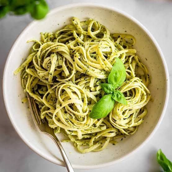 Pesto Linguine Pasta_0