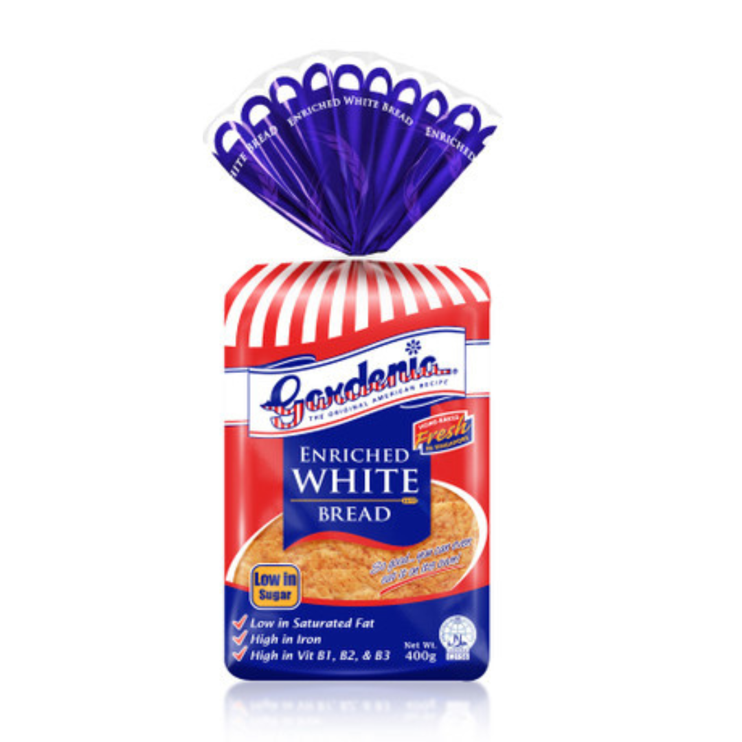 Gardenia Enriched White Bread 400g_0