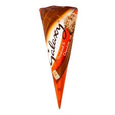 Galaxy Hazelnut & Chocolate Ice Cream Cone_0