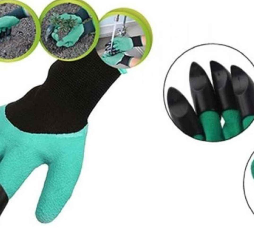 Inforest Garden Genie Gloves with Claws, Waterproof and Breathable Garden Gloves_3