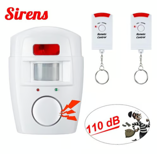 Best PIR Infrared Sensor Antitheft Alarm System Wireless Home Security Motion Detector Sirens_1