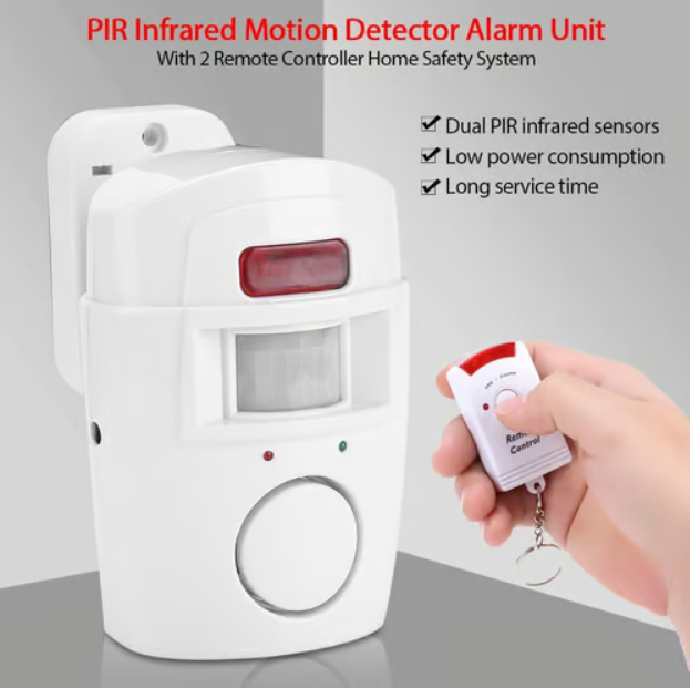 Best PIR Infrared Sensor Antitheft Alarm System Wireless Home Security Motion Detector Sirens_2