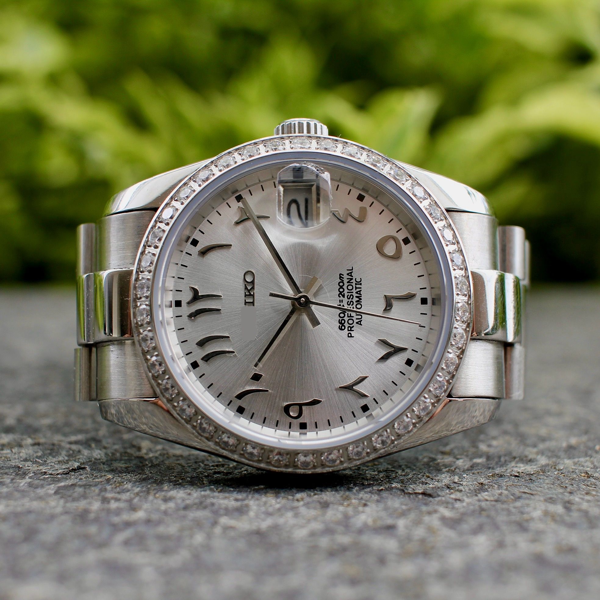 Silver Arabic Diamond DateJust_2