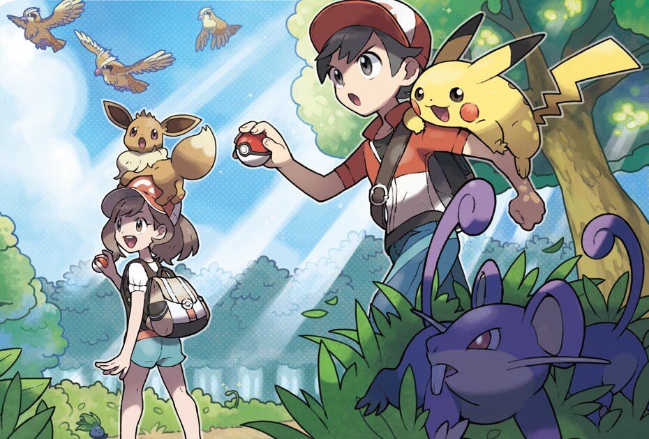 Pokemon let's go Evoli_1