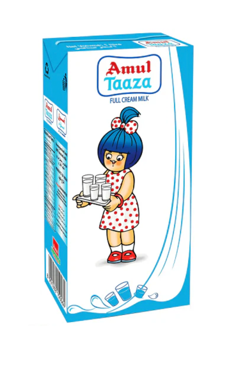 Amul Taaza UHT Milk 1L_0