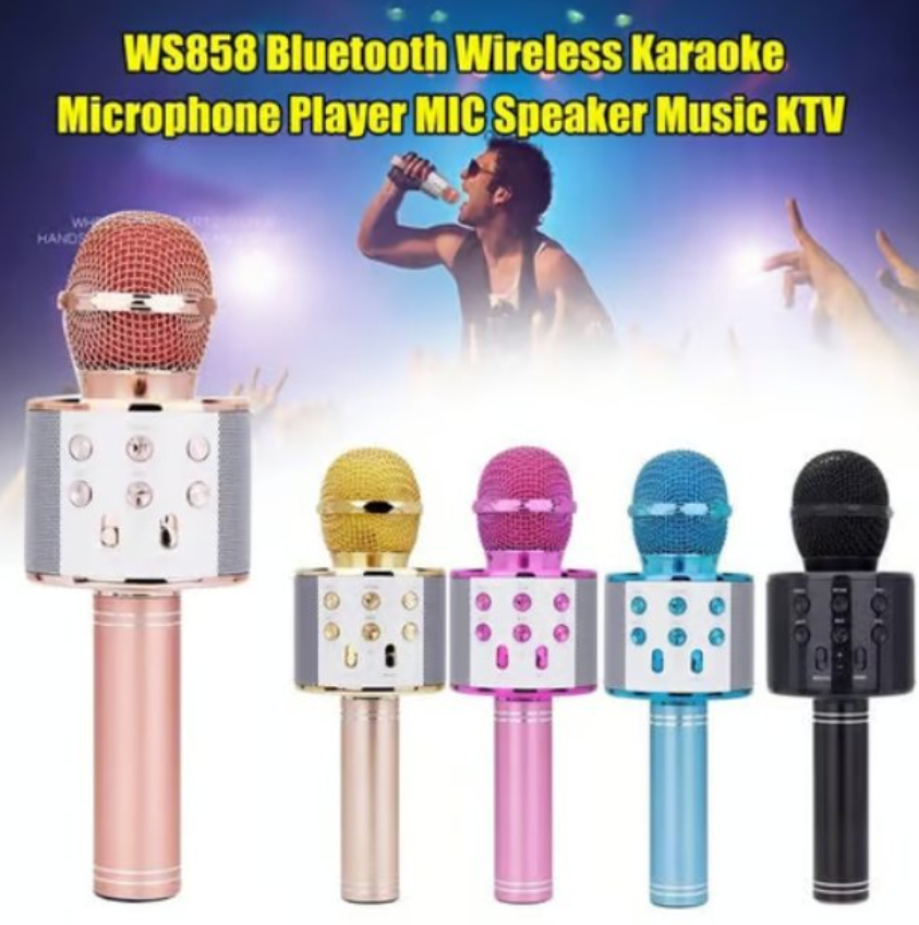 WIRELESS BLUETOOTH SPEAKER KARAOKE MICROPHONE_1