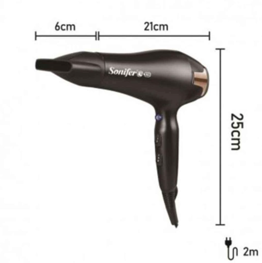 Sonifer Professional Long Life AC Motor High Quality Hair Dryer Hair Care Function_4