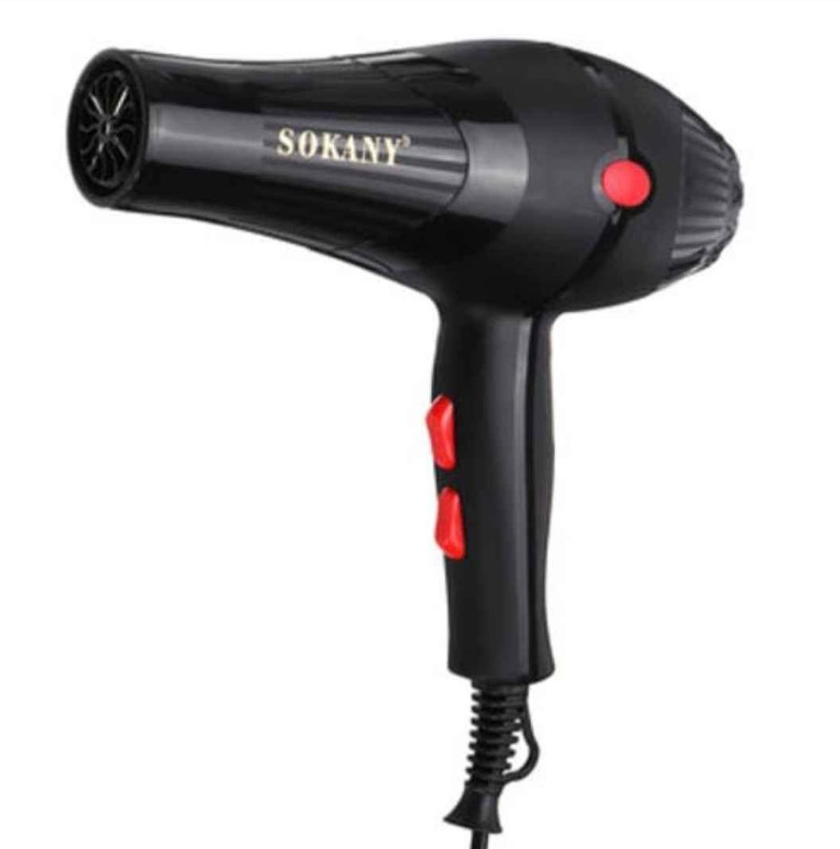 Sokany, HAIRDRESSING PROFESSIONAL SOKANY BLACK 2400W_2